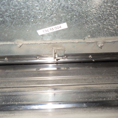 fire damper drop test