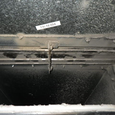 fire damper drop test